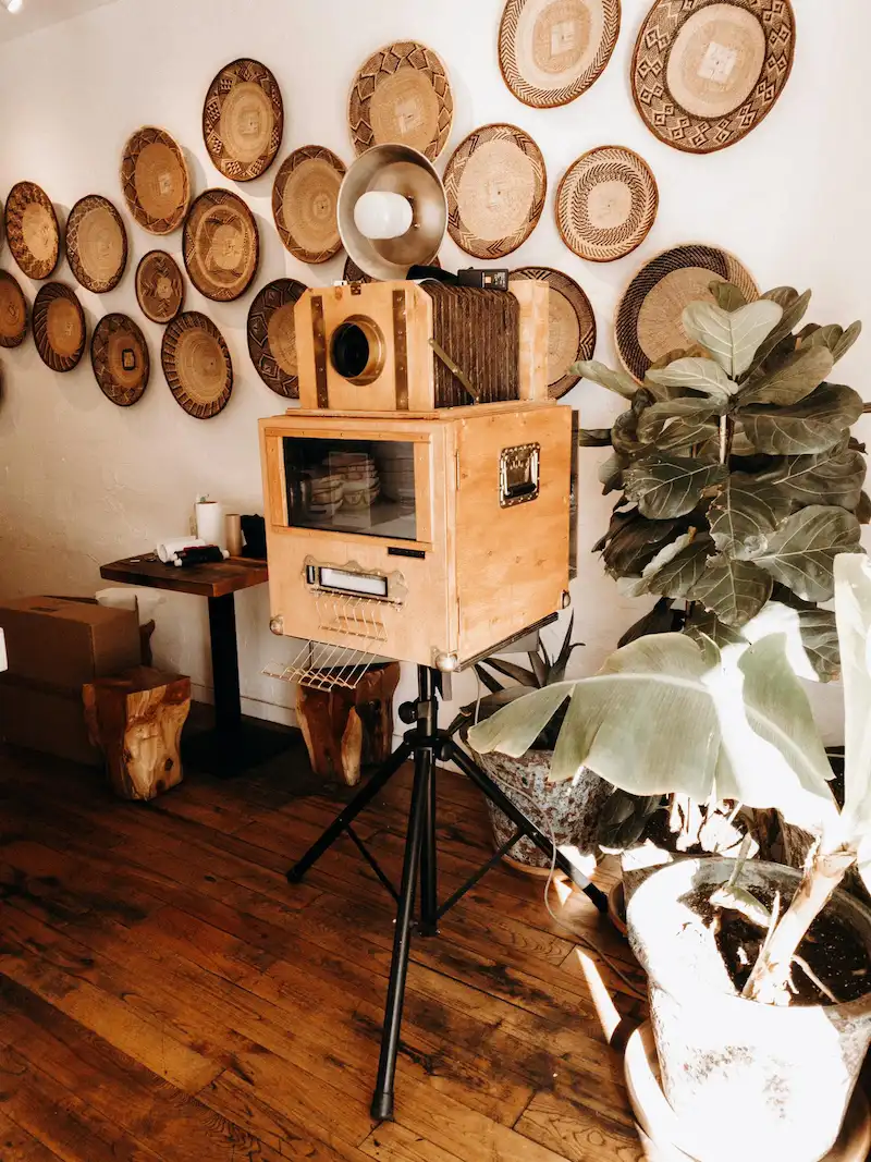 Así de bonito es Retromata, tu fotomatón para bodas en Málaga con estilo Retro